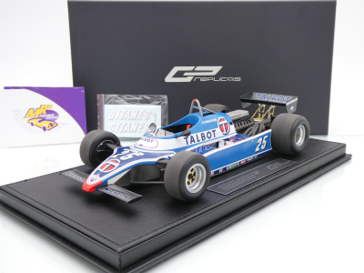 GP Replicas GP149A # Ligier JS17B F1 #25 2nd Detroit US GP 1982 " Eddie Cheever " 1:18