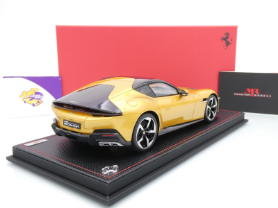 Preview: MR Collection FE043E # Ferrari 12 Cilindri V12 Baujahr 2024 " Giallo Montecarlo " 1:18