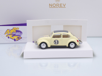 Preview: Norev 841005 # Volkswagen VW Käfer 1303 #53 Baujahr 1973 " Herbie " 1:43