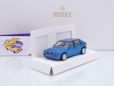 Norev 780093 # Lancia Delta HF Evo Baujahr 1991 " blaumetallic " 1:43