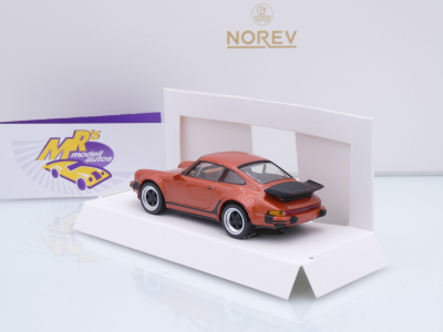 Preview: Norev 750072 # Porsche 911 (930) Turbo Baujahr 1978 " kupfermetallic " 1:43