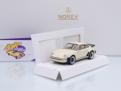 Norev 750071 # Porsche 911 (930) Turbo Baujahr 1978 " hellelfenbein " 1:43