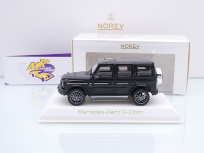 Preview: Norev 351370 # Mercedes-Benz G-Klasse Baujahr 2024 " schwarzmetallic " 1:43