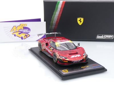 Preview: Look Smart LSRC202 # Ferrari 296 GT3 FIA GT Macau 2024 " Harmony / Serra " 1:43