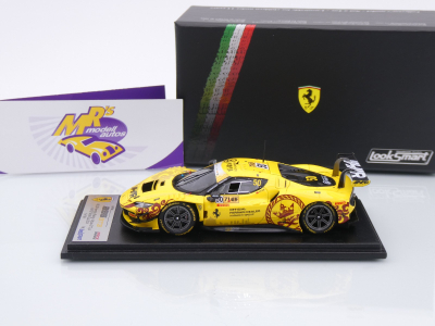 Preview: Look Smart LSRC201 # Ferrari 296 GT3 FIA GT Macau 2024 " Harmony Yifei Ye " 1:43
