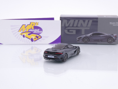 Preview: TSM MINI GT MGT00815-L # McLaren 750S LHD Sportwagen Baujahr 2024 " Saros Grey " 1:64