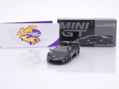 TSM MINI GT MGT01053-L # Lamborghini Mucielago GT Evo Baujahr 2024 " Liberty Walk " 1:64