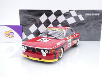 Minichamps 155742612 # BMW 3.0 CSL Sieger 24h Spa 1974 " Peltier / Xhenceval " 1:18