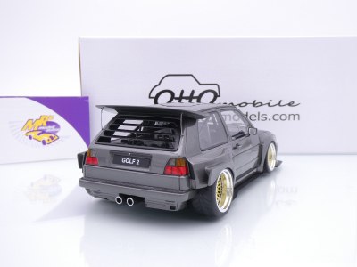 Preview: Ottomobile OT476 # Volkswagen VW Golf II GTI Baujahr 2021 " Khyzyl Saleem " 1:18