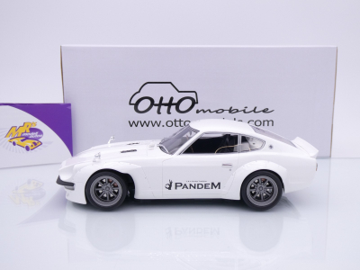 Preview: Ottomobile OT1167 # Nissan Fairlady Z Pandem Baujahr 2015 " weiß " 1:18