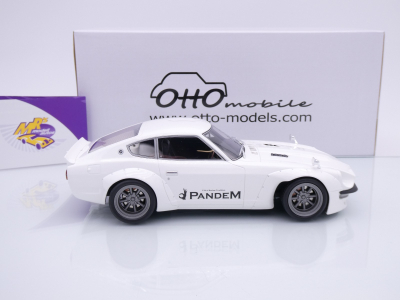 Preview: Ottomobile OT1167 # Nissan Fairlady Z Pandem Baujahr 2015 " weiß " 1:18