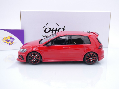 Preview: Ottomobile OT1118 # Volkswagen VW Golf 7.5 R Oettinger Baujahr 2018 " Tornadorot " 1:18