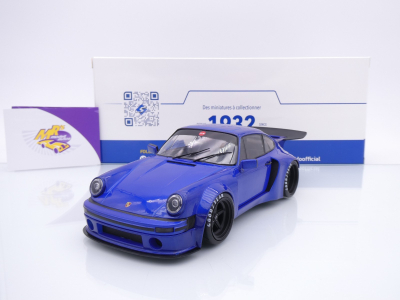 Solido S1810503 # Porsche 911 KS-R by Khyzyl Saleem Baujahr 2024 " dunkelblau " 1:18