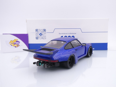 Preview: Solido S1810503 # Porsche 911 KS-R by Khyzyl Saleem Baujahr 2024 " dunkelblau " 1:18