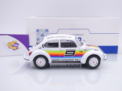 Preview: Solido S1800523 # VW Käfer 1303 Baujahr 1975 " Apple Computer K3 Tribute " 1:18