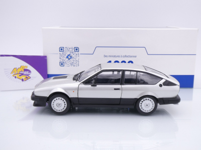 Preview: Solido S1802307 # Alfa Romeo GTV6 Baujahr 1984 " silbermetallic " 1:18