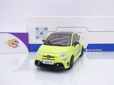 Solido S1811307 # Fiat F595 Abarth Baujahr 2023 " adrenalingrün " 1:18