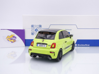 Preview: Solido S1811307 # Fiat F595 Abarth Baujahr 2023 " adrenalingrün " 1:18