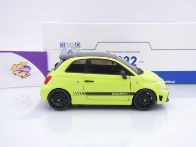 Preview: Solido S1811307 # Fiat F595 Abarth Baujahr 2023 " adrenalingrün " 1:18