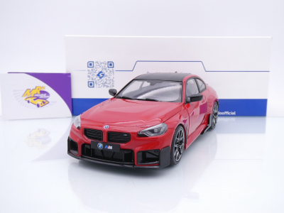 Solido S1812902 # BMW M2 (G87) Performance Parts Baujahr 2024 " Torontorot " 1:18