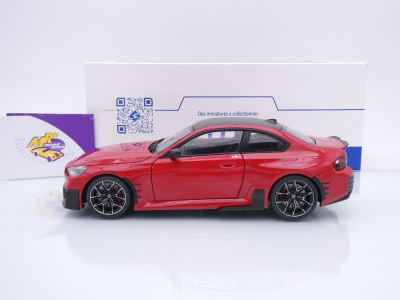 Preview: Solido S1812902 # BMW M2 (G87) Performance Parts Baujahr 2024 " Torontorot " 1:18