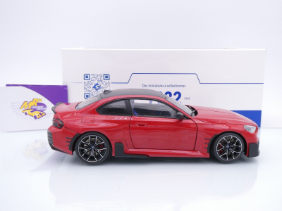 Preview: Solido S1812902 # BMW M2 (G87) Performance Parts Baujahr 2024 " Torontorot " 1:18