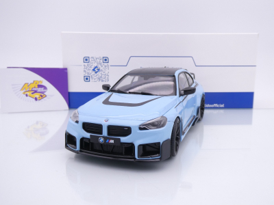 Solido S1812901 # BMW M2 (G87) Performance Parts Baujahr 2024 " Zandvoortblau " 1:18