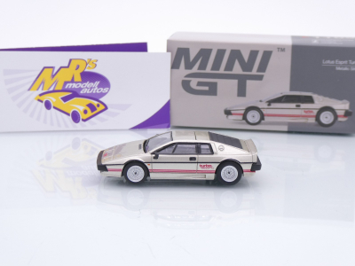 Preview: TSM MINI GT MGT01109-L # Lotus Esprit Turbo 1980 LHD " silbergoldmetallic " 1:64