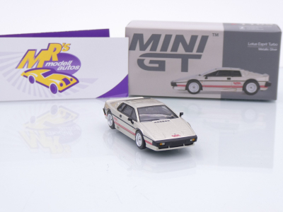 Preview: TSM MINI GT MGT01109-L # Lotus Esprit Turbo 1980 LHD " silbergoldmetallic " 1:64