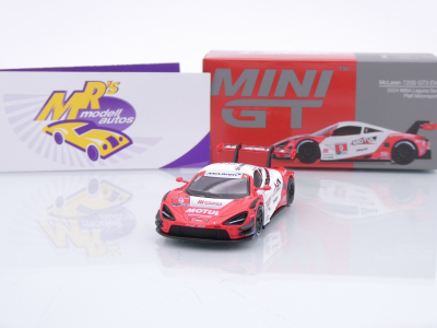 TSM Mini GT MGT00993-L # McLaren 720S GT3 Evo #9 Laguna Seca 2024 " Pfaff Motorsports " 1:64