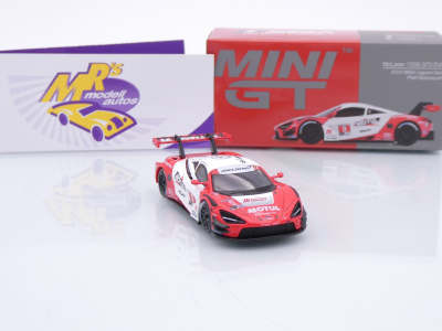 Preview: TSM Mini GT MGT00993-L # McLaren 720S GT3 Evo #9 Laguna Seca 2024 " Pfaff Motorsports " 1:64