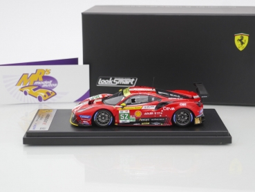 Preview: Look Smart LSLM140 # Ferrari 488 GTE Nr.52 3rd 24H Le Mans 2022 " AF Corse " 1:43