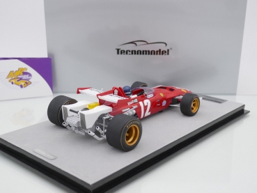 Preview: Tecnomodel TM18-64B # Ferrari 312B Nr.12 F1 Winner Österreich GP 1970 " Jacky Ickx " 1:18