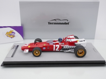Preview: Tecnomodel TM18-64B # Ferrari 312B Nr.12 F1 Winner Österreich GP 1970 " Jacky Ickx " 1:18