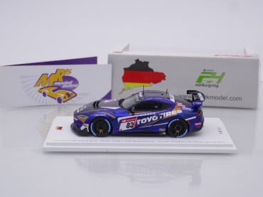 Preview: Spark SG854 # Toyota GR Supra GT4 Nr.83 3ter SP10 Klasse 24h Nürburgring 2022 " TOYO TIRES by Ring Racing " 1:43