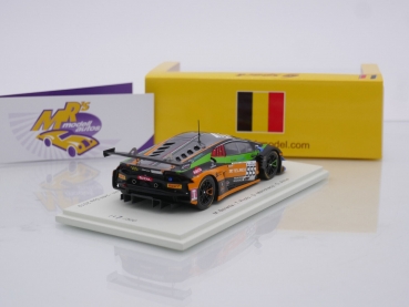 Preview: Spark SB322 # Lamborghini Huracan GT3 Evo Nr.555 24h Spa 2019 " Orange 1 FFF Racing " 1:43