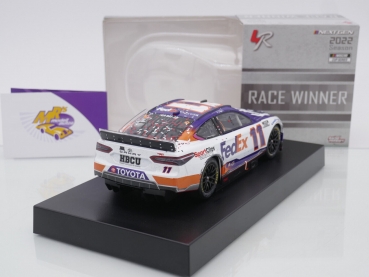Preview: Lionel Racing W112223FEXDHK # Toyota Camry NASCAR 2022 " Denny Hamlin - FedEx Express Richmond Race Winner " 1:24