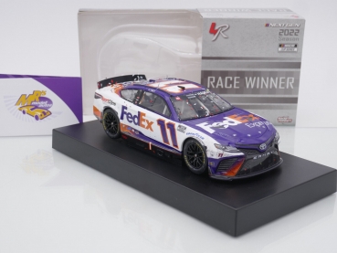 Lionel Racing W112223FEXDHK # Toyota Camry NASCAR 2022 " Denny Hamlin - FedEx Express Richmond Race Winner " 1:24