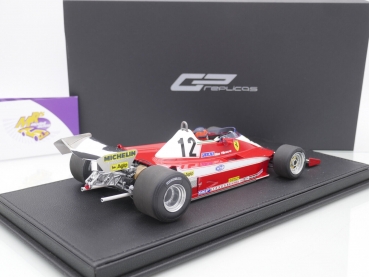Preview: GP Replicas GP37BWD # Ferrari 312 T3 Nr.12 F1 Winner Kanada GP 1978 " Gilles Villeneuve " 1:18