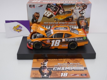 Preview: Lionel Racing N182123PYBDCCCHA # Toyota Supra NASCAR Xfinty Champion 2021 " Daniel Hemric - Poppy Bank " 1:24