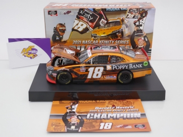 Preview: Lionel Racing N182123PYBDCCCHCL # Toyota Supra NASCAR Xfinty Champion 2021 " Daniel Hemric -Poppy Bank " 1:24
