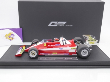 Preview: GP Replicas GP37BWD # Ferrari 312 T3 Nr.12 F1 Winner Kanada GP 1978 " Gilles Villeneuve " 1:18