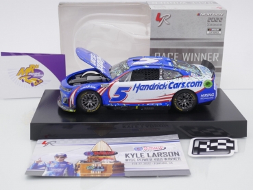 Preview: Lionel Racing WX52223HENKLB # Chevrolet Camaro ZL1 NASCAR 2022 " Kyle Larson - Hendrickcars.com Auto Club (Fontana) Race Winner " 1:24
