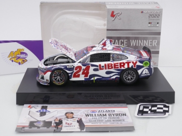 Preview: Lionel Racing W242223LIBWBD # Chevrolet Camaro ZL1 NASCAR 2022 " William Byron - Liberty University Atlanta Spring Race Winner " 1:24
