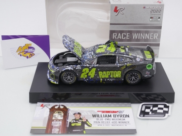 Preview: Lionel Racing W242223AXRWBF # Chevrolet Camaro ZL1 NASCAR 2022 " William Byron - Raptor Martinsville Spring Race Winner " 1:24