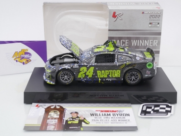 Preview: Lionel Racing W242223AXRWBF # Chevrolet Camaro ZL1 NASCAR 2022 " William Byron - Raptor Martinsville Spring Race Winner " 1:24