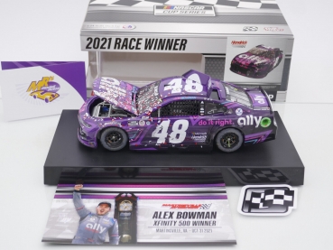 Preview: Lionel Racing W482123ALYALF # Chevrolet Camaro ZL1 NASCAR 2021 " Alex Bowman - Ally Martinsville Fall Race Winner " 1:24