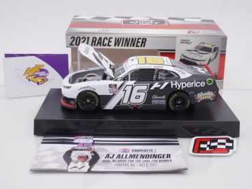 Preview: Lionel Racing W162123HYPAJM # Chevrolet Camaro NASCAR Xfinty 2021 " AJ Allmendinger - Hyperice Charlotte Roval Race Winner " 1:24