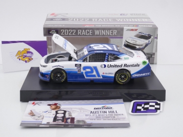 Preview: Lionel Racing W212223BENAUA # Chevrolet Camaro NASCAR Xfinity 2022 " Austin Hill - Bennett Transportation & Logistics / United Rentals Daytona Spring Race Winner " 1:24