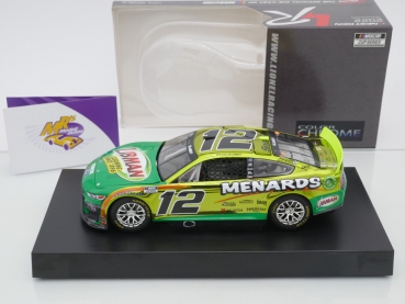 Preview: Lionel Racing C122223MELRBCL # Ford Mustang NASCAR 2022 " Ryan Blaney - Menards / Libman " 1:24 Color Chrome Edition